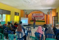 Panwascam Mangoli Tengah Gelar Pelatihan Saksi Peserta Pemilu 2024. (Panwascam Mangoli Tengah) 