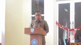 Wali Kota Ternate M. Tauhid Soleman Membuka Musrenbang Kecamatan Ternate Barat Sekaligus Meresmikan Kantor Lurah Kulaba. (Ongky/Rakyatmu)