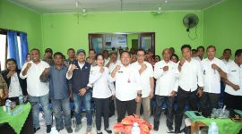 Sekretaris Kota Ternate Rizal Marsaoly bersama Pimpinan OPD Menghadiri Musrenbang Kecamatan Batang Dua. (Bung Bucek)