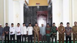 Safari Ramadan di Masjid Nurul Mubin, Kelurahan Makassar Barat, Ternate Tengah. (Dok. Diskomsandi)