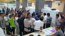 Belasan Parpol Ajukan Keberatan Rekapitulasi Hasil Suara, Khusus Dua TPS Kelurahan Tanah Tinggi, Kecamatan Ternate Selatan, Kota Ternate. (Rakyatmu)
