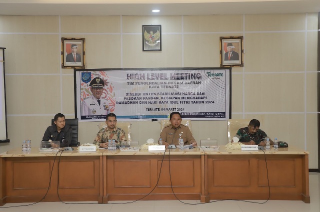 Pertemuan Tingkat Tinggi TPID Kota Ternate. (Ongky for Rakyatmu)