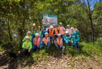 Kawasan Reklamasi Pasca Tambang yang Dilakukan Penghijauan oleh Harita Nickel di Lokasi Pit Komodo, Pulau Obi. (Dok. Humas Harita Nickel for Rakyatmu)
