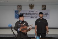 Sekda Kota Ternate Rizal Marsaoly Melantik Pejabat Administrasi dan Pejabat Fungsional. (Ongky for Rakyatmu)