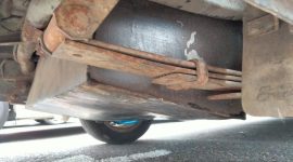 Salah Satu Tangki Mobil yang Dimodifikasi untuk Menampung BBM Bersubsidi di SPBU Kompak, Kelurahan Tafure, Kota Ternate, Maluku Utara. (Rakyatmu)