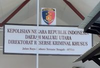 Kantor Ditreskrimsus Polda Maluku Utara. (Rakyatmu)