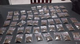 Barang Bukti Berupa Narkoba Jenis Ganja Seberat 58 Gram Milik Ibu Muda Berhasil Disita Polresta Tidore. (Dok. Humas Polresta/Rakyatmu)