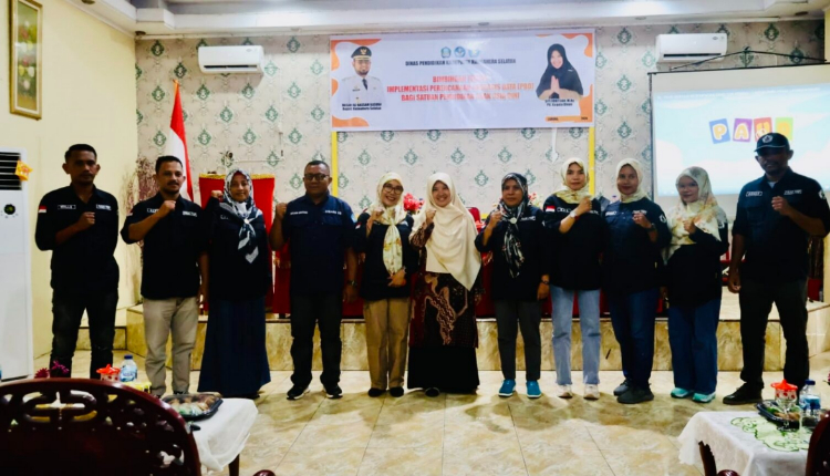Bimtek implementasi berbasis data terhadap pengelolah PAUD di Halmahera Selatan. (Dok. Humas/Rakyatmu)