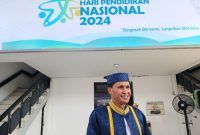 Kepala Dinas Pendidikan Kota Ternate Muchlis Djumadil. (Rakyatmu)