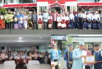 Wali Kota Ternate Serahkan Paket Bingkisan kepada Siswa Berhak Menerima dan Siswa Berprestasi Tingkat SD/SMP. (Dok. Humas/Rakyatmu)