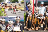 Tarian Soya-soya dan Tarian Maleo Tampil Memukau di Penutupan Peringatan Upacara Hardiknas 2024 di Kota Ternate. (Ko Edo)
