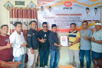 Tim LO FAM Mengambil Formulir Pendaftaran DPD PKS Kepulauan Sula. (Rakyatmu)