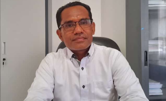 Akademisi Universitas Muhammadiyah Maluku Utara, Ali Lating. (Rakyatmu)