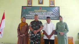 Korem 152/Babullah Ternate Memberikan Bantuan Panti Sosial Rehabilitasi Sosial Lanjut Usia Himo-Himo Ternate. (Rakyatmu)