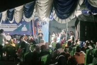 Hendrata Thes Menyebutkan Rekomendasi PBB ke FAM Hanya Pancingan dalam Acara Silaturahmi di Desa Mangon. (Rakyatmu)