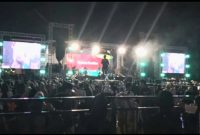 Acara Peluncuran Tahapan Pilgub Maluku Utara di Lapangan Ngara Lamo. (Rakyatmu)
