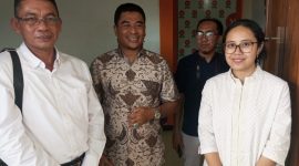 Pasangan Bakal Calon Kepala Daerah Pulau Taliabu, Sashabila Mus dan Sirajuddin mengikuti Fit and Proper Test di PKS. (Rakyatmu)