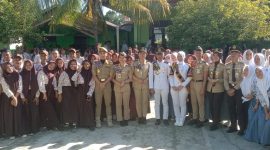 Praja IPDN Sulawesi Utara Gelar Sosialisasi di Sekolah dan Meriahkan Hari Ulang Tahun Kabupaten Kepulauan Sula. (Rakyatmu)