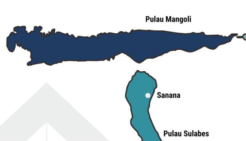 Pulau Mangoli Yang Diperjuangkan Pemerintah Kabupaten Kepulauan Sula untuk Menjadi Daerah Otonomi Baru. (Rakyatmu)