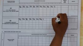 Ilustrasi Rincian Perolehan Surat Suara Bermasalah. (Rakyatmu)