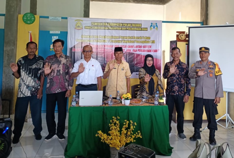 TPPS Tingkat Kabupaten Pulau Taliabu Mulai Melakukan Aksi 1 dan Aksi 2 dalam Upaya Mengatasi Masalah Stunting. (Rakyatmu)
