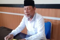 Ketua Baznas Maluku Utara Bidang pendistribusian Drs. H Badaruddin Gailea. (Rakyatmu)