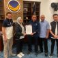 M. Tauhid Soleman Menerima Rekomendasi Partai NasDem Maju Pilwako 2024. (Rakyatmu)