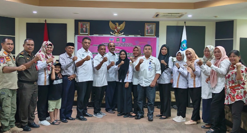 kegiatan Penguatan Gugus Tugas Kota Layak Anak (KLA) di Kabupaten Halmahera Utara (Dok. Dinas for Rakyatmu)
