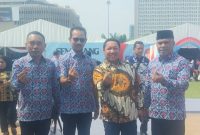 Bupati Pulau Taliabu Aliong Mus Bersama Pimpinan OPD Menghadiri Hari Keluarga Nasional ke-31 di Kota Semarang. (Rakyatmu)