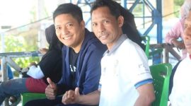 Djasman Abubakar (Depan) dan Muhammad Ghifari Bopeng. (Fb Ghifar/Rakyatmu)