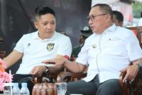 Wali Kota Ternate, M. Tauhid Soleman dan Muhammad Ghifari Bopeng. (Fb Ghifar)