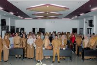 Peserta Bimbingan Teknis Pengelolaan Aset Sekolah SD dan SMP di Kota Ternate. (Rakyatmu)