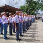 Pelajar di Pulau Taliabu Mengikuti Pembukaan Pendidikan dan Pelatihan Paskibraka. (Rakyatmu)