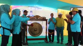 Dinas Kesehatan Pulau Taliabu Launching Website dan Pencanangan Inovasi Warung Sehati. (Rakyatmu)