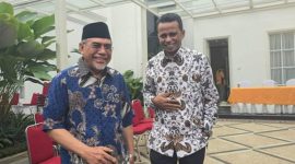 Calon Gubernur Muhammad Kasuba dan Wakil Gubernur Maluku Utara Basri Salama. (Tim MK-Bisa for Rakyatmu)