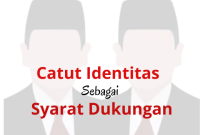 Ilustrasi Catut Nama Dukungan Sebagai Syarat Calon Bupati dan Wakil Bupati Independen. (Rakyatmu)