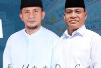 Pasangan Calon Bupati dan Wakil Bupati Kepulauan Sula, Ihsan Umaternate dan Darwis Gorontalo. (Istimewa/Rakyatmu)