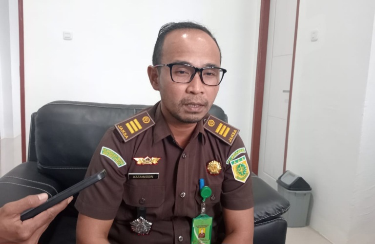 Kasi Intel Kejaksaan Negeri Pulau Taliabu, Najamudin. (Rakyatmu)