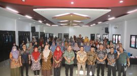 Foto Usai Rapat Evaluasi Program Kegiatan Dinas Pendidikan Tahun 2024. (Humas for Rakyatmu)
