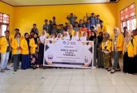Mahasiswa Kubermas Tahap I Unkhair Ternate Sosialisasi Pencegahan Narkoba di SMPS Invorri dan SMK Teknologi.