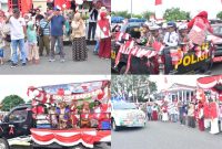 Suasana Anak-anak PAUD Ikut Karnaval. (Humas for Rakyatmu)