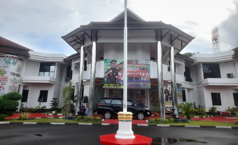 Kantor Kejaksaan Tinggi (Kajati) Maluku Utara. (Rakyatmu)