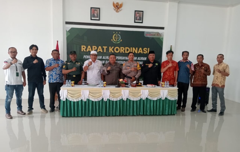 Kejari Gelar Rapat Koordinasi TIM Pakem. (Rakyatmu)