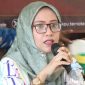 Divisi Sosialisasi Pendidikan Pemilih, Partisipasi Masyarakat dan SDM KPU Kota Ternate, Dian Fatma Kader. (Rakyatmu)