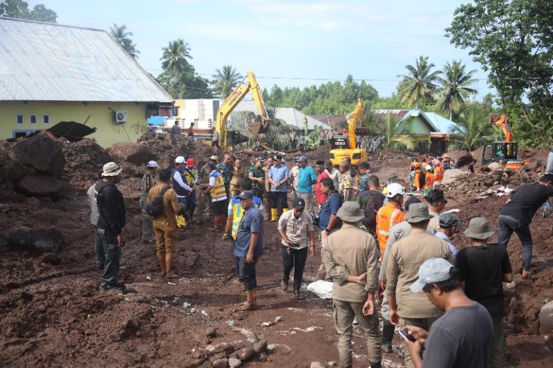 Foto: Lokasi Banjir Bandang di Hari Pertama Kelurahan Rua, Kota Ternate. (Ongky/Rakyatmu)