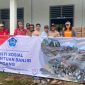 PSMTI Maluku Utara Memberikan Bantuan Sembako kepada Korban Bencana Banjir Bandang di Kelurahan Rua, Kota Ternate. (Rakyatmu)