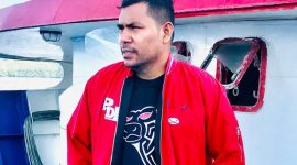 Sekretaris DPC PDIP Pulau Taliabu, Budiman L. Mayabubun. (Rakyatmu)