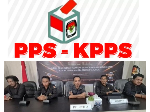 Anggota Komisi Pemilihan Umum (KPU) Halmahera Selatan. (Rakyatmu)