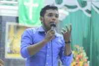 Koordinator Divisi Hukum, Pencegahan, Partisipasi Masyarakat dan Hubungan Masyarakat (HP2M) Bawaslu Halmahera Tengah, Jeplin George Maitimu. (Istimewa/Rakyatmu)