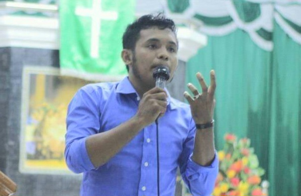 Koordinator Divisi Hukum, Pencegahan, Partisipasi Masyarakat dan Hubungan Masyarakat (HP2M) Bawaslu Halmahera Tengah, Jeplin George Maitimu. (Istimewa/Rakyatmu)